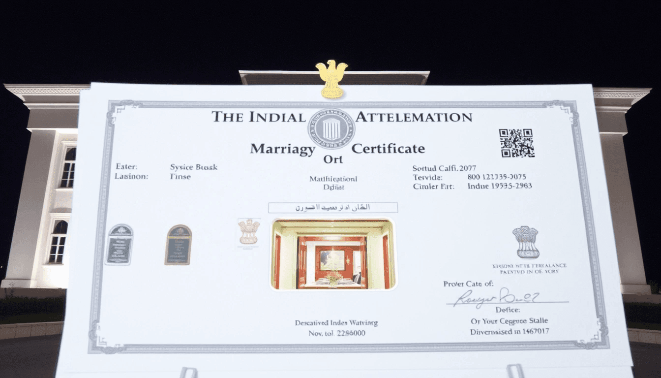 Indian Embassy UAE: Your Step-by-Step Guide to Marriage Certificate Attestation