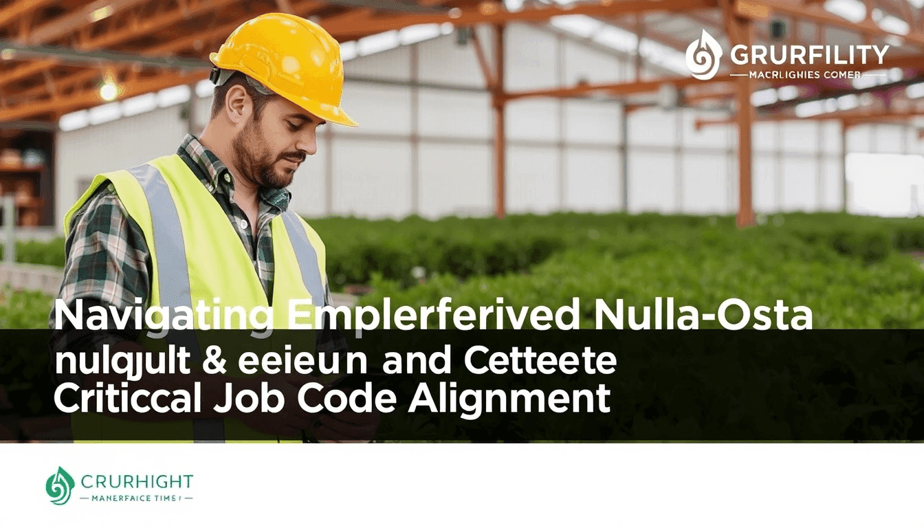 Agri-Food and Construction: Navigating Employer-Driven Nulla Osta and Critical Job Code Alignment