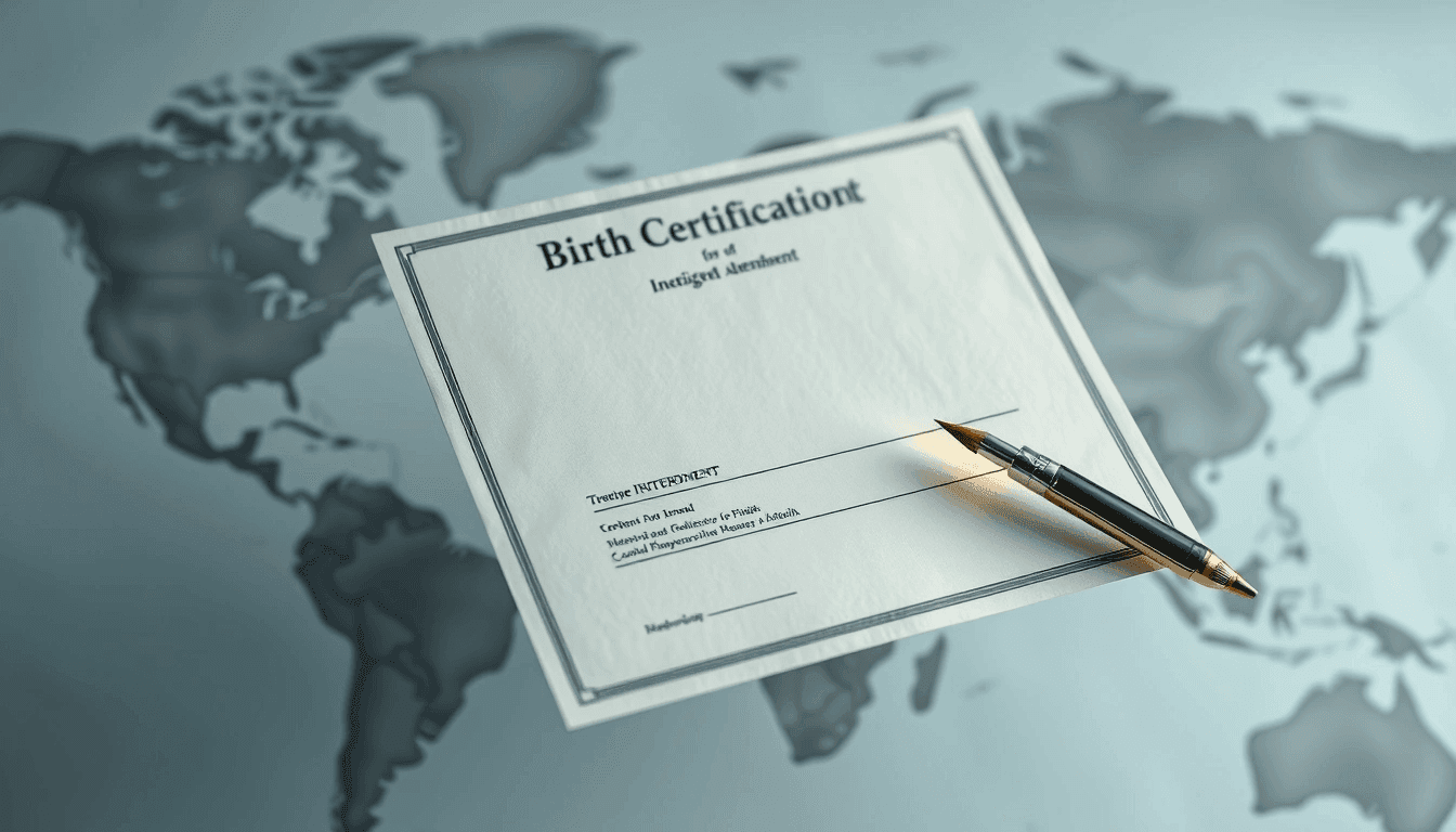 Indian Birth Certificate Correction from Abroad: A Practical Guide