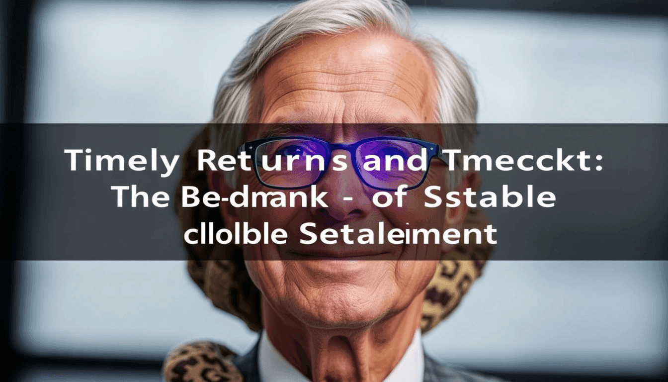 Timely Returns and Treaty Checks: The Bedrock of Stable Global Settlement
