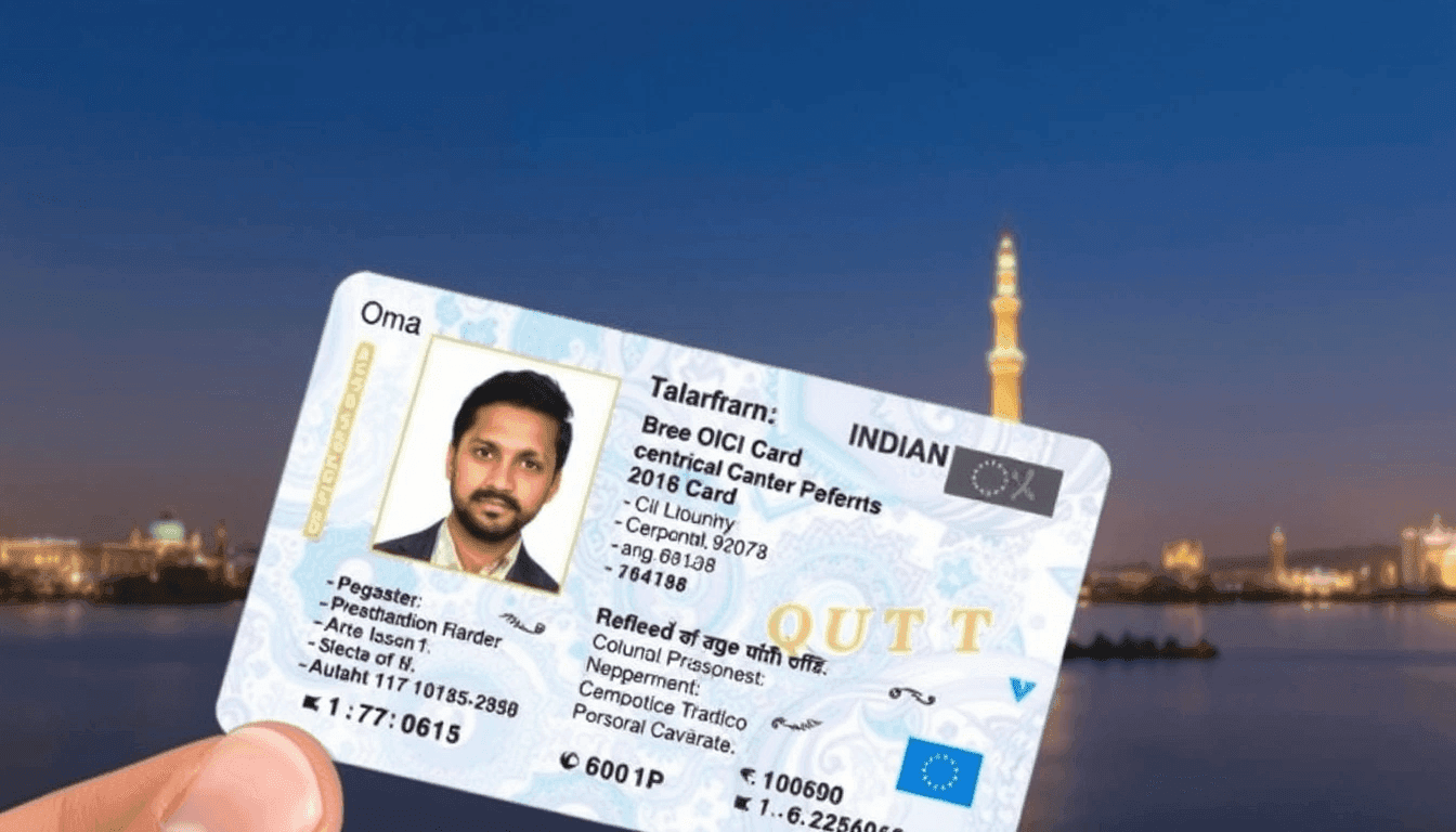 Applying for Your OCI Card from Oman: A Straightforward Guide for Indians