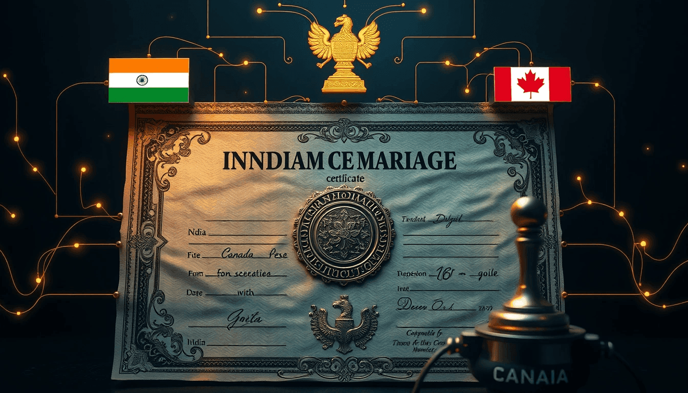 Navigating Indian Marriage Certificate Attestation in Dubai for Canadian Immigration